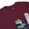 Frog Samurai Japanese Unisex Sweatshirt