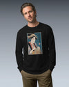 Geisha Crochet Mom Ukiyo-e Unisex Long Sleeve Tee