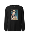 Geisha Crochet Mom Ukiyo-e Unisex Long Sleeve Tee