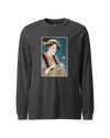 Geisha Crochet Mom Ukiyo-e Unisex Long Sleeve Tee