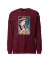 Geisha Crochet Mom Ukiyo-e Unisex Long Sleeve Tee