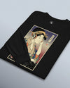 Geisha DJ Music Ukiyo-e Unisex Long Sleeve Tee