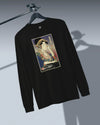 Geisha DJ Music Ukiyo-e Unisex Long Sleeve Tee