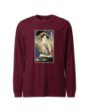 Geisha DJ Music Ukiyo-e Unisex Long Sleeve Tee