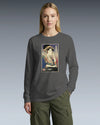 Geisha DJ Music Ukiyo-e Unisex Long Sleeve Tee