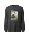 Geisha Gardening Ukiyo-e Unisex Long Sleeve Tee