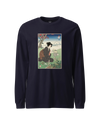Geisha Gardening Ukiyo-e Unisex Long Sleeve Tee