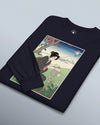 Geisha Gardening Ukiyo-e Unisex Long Sleeve Tee