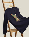 Geisha Golf Player Japanese Ukiyo-e Unisex Long Sleeve Tee - Samurai Original