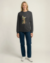 Geisha Golf Player Japanese Ukiyo-e Unisex Long Sleeve Tee - Samurai Original
