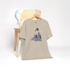 Geisha Harmonica Japanese Ukiyo-e Unisex Organic T-shirt
