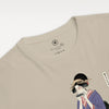 Geisha Harmonica Japanese Ukiyo-e Unisex Organic T-shirt