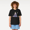 Geisha Harmonica Japanese Ukiyo-e Unisex Organic T-shirt