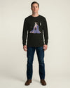 Geisha Harmonica Japanese Ukiyo-e Unisex Long Sleeve Tee - Samurai Original