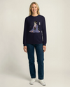 Geisha Harmonica Japanese Ukiyo-e Unisex Long Sleeve Tee - Samurai Original