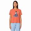 Geisha Harmonica Japanese Ukiyo-e Women’s Organic T-shirt