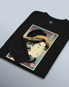 Geisha Photographer Ukiyo-e Unisex Long Sleeve Tee - Samurai Original