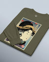 Geisha Photographer Ukiyo-e Unisex Long Sleeve Tee - Samurai Original