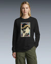 Geisha Photographer Ukiyo-e Unisex Long Sleeve Tee - Samurai Original
