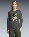 Geisha Photographer Ukiyo-e Unisex Long Sleeve Tee - Samurai Original