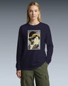 Geisha Photographer Ukiyo-e Unisex Long Sleeve Tee - Samurai Original