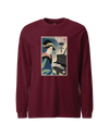 Geisha Piano Player Ukiyo-e Unisex Long Sleeve Tee