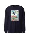 Geisha Programmer Computer Science Japanese Ukiyo-e Unisex Long Sleeve Tee