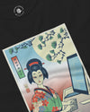 Geisha Programmer Computer Science Japanese Ukiyo-e Unisex Long Sleeve Tee