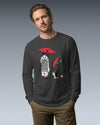 Geisha & Cat Unisex Long Sleeve Tee No.3