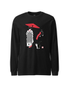 Geisha & Cat Unisex Long Sleeve Tee No.3