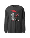 Geisha & Cat Unisex Long Sleeve Tee No.3