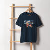 Ginger Cat Ukiyo-e Unisex organic t-shirt