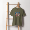 Ginger Cat Ukiyo-e Unisex organic t-shirt
