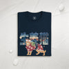 Ginger Cat Ukiyo-e Unisex organic t-shirt