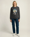 Golden Doodle Dog Funny Japanese Ukiyo-e Unisex Long Sleeve Tee 2