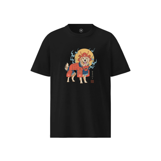 Golden Retriever Ukiyo-e Unisex organic t-shirt