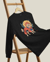 Golden Retriever Japanese Ukiyo-e Unisex Long Sleeve Tee