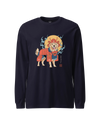 Golden Retriever Japanese Ukiyo-e Unisex Long Sleeve Tee