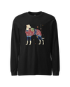 Greyhound Dog Funny Japanese Ukiyo-e Unisex Long Sleeve Tee