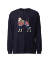 Greyhound Dog Funny Japanese Ukiyo-e Unisex Long Sleeve Tee
