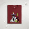 Halloween Black Cat Ukiyo-e Unisex organic t-shirt