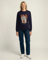 Halloween Cat Maneki Neko & Jason Voorhees Mask Unisex Long Sleeve Tee - Samurai Original