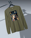 Halloween Geisha Zombies Ukiyo-e Unisex Long Sleeve Tee