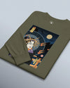 Halloween Geisha Zombies Ukiyo-e Unisex Long Sleeve Tee