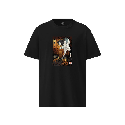 Halloween Horror Ghost Ukiyo-e Unisex organic t-shirt