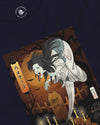 Halloween Horror Ghost Japanese Ukiyo-e Unisex Long Sleeve Tee - Samurai Original