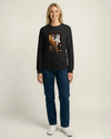 Halloween Horror Ghost Japanese Ukiyo-e Unisex Long Sleeve Tee - Samurai Original
