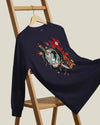 Halloween Namakubi Japanese Tattoo Unisex Long Sleeve Tee - Samurai Original