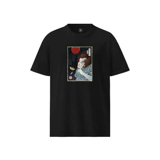 Halloween Pennywise Clown Ukiyo-e Unisex organic t-shirt