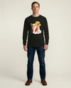 Halloween Pumpkin Japanese Ukiyo-e Unisex Long Sleeve Tee - Samurai Original